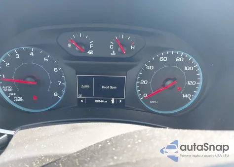 2020 Chevrolet Equinox Fwd Ls из США, поврежденный, VIN 3GNAXHEV4LS533928